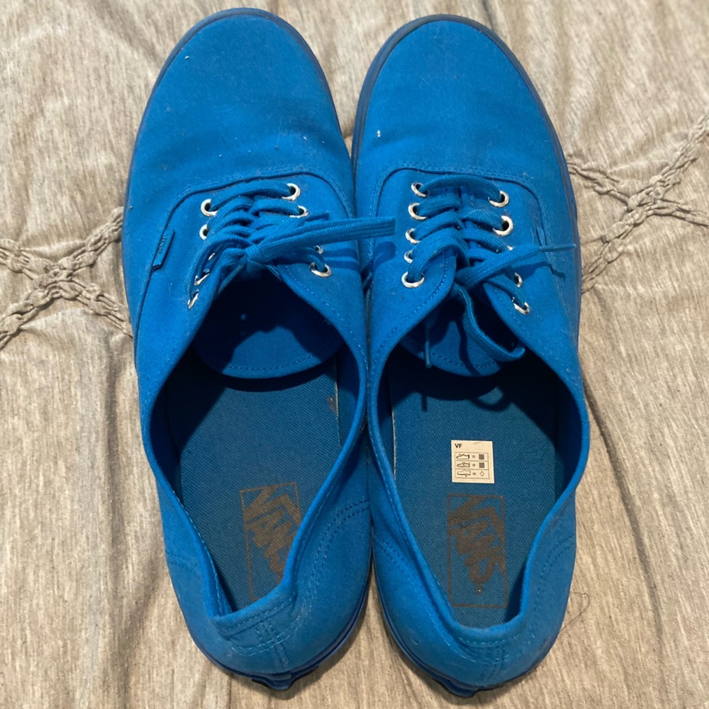 EUC Vans men’s 13 royal blue